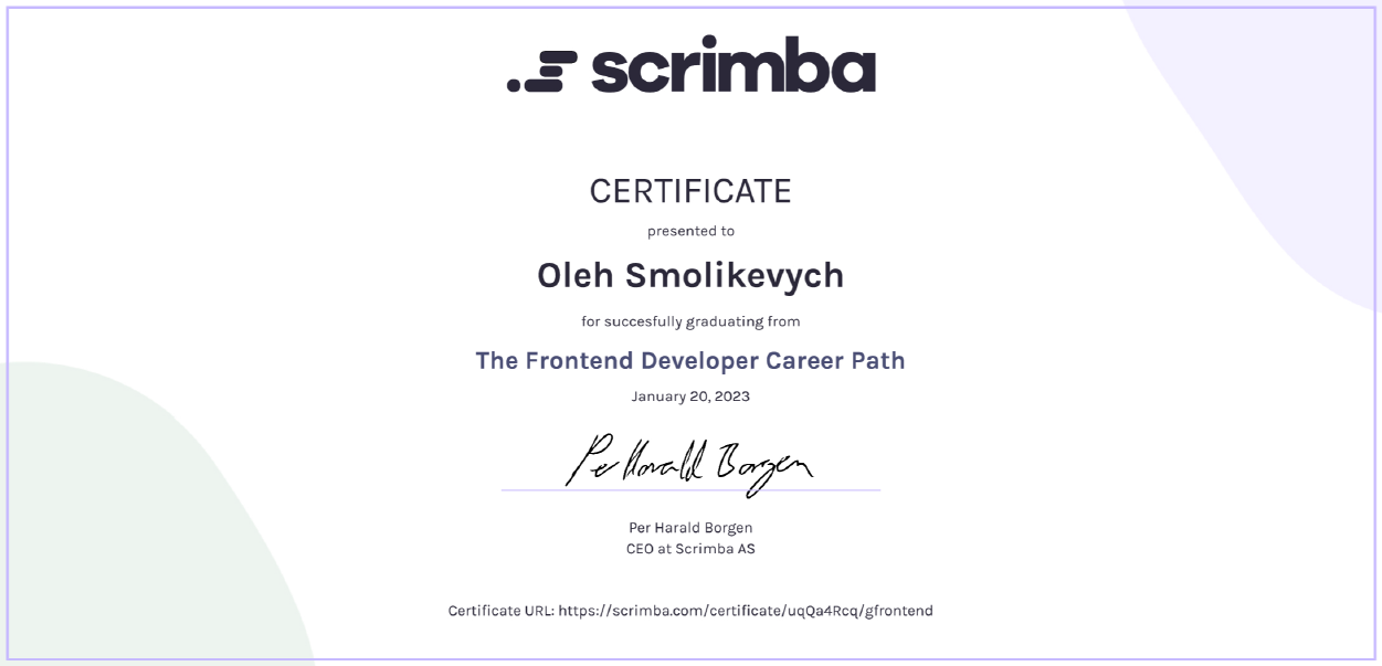 Front End Developer Career Path